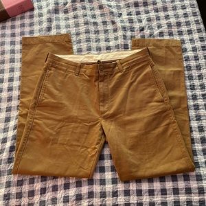 J CREW MEN’S “BROKEN IN” CLASSIC PANTS